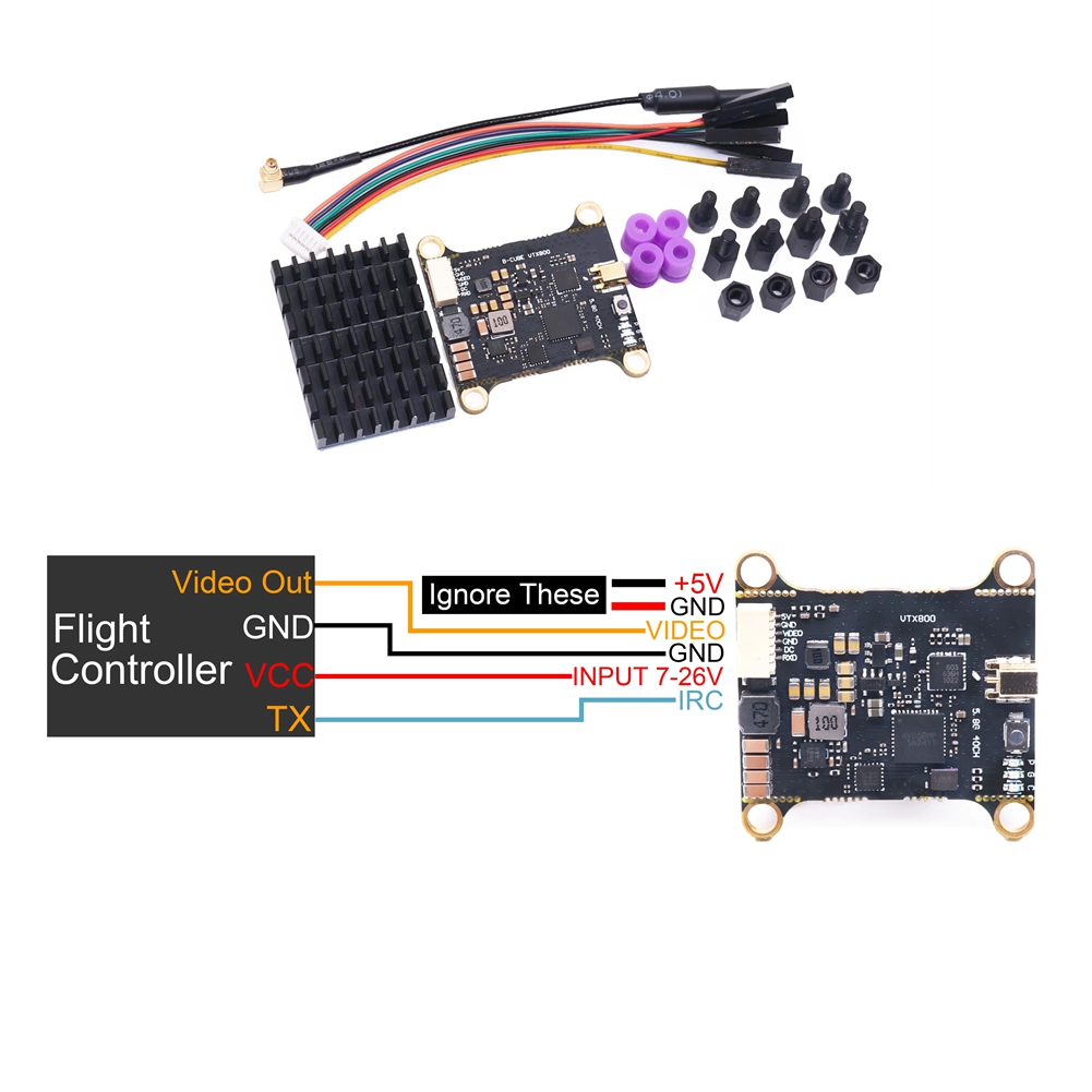 A25P B-CUBE 5.8G 비디오 송신기 VTX 8 - Fpv Drone Vtx 리뷰 및 가격