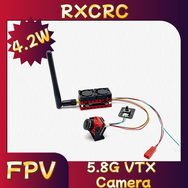 RXCRC 5.8G 48CH 4.2W 고출력 VTX 송 - Fpv Drone Camera 리뷰 및 가격