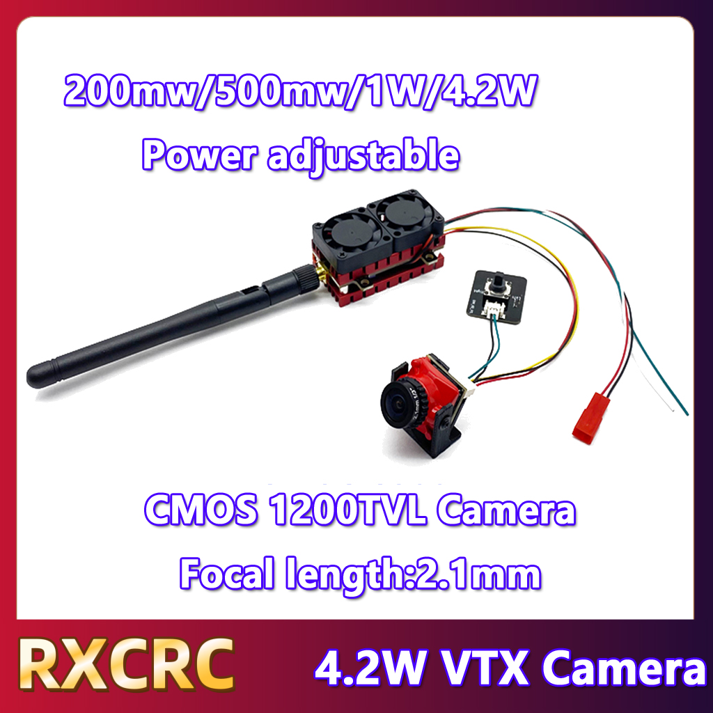 RXCRC 5.8G 48CH 4.2W 고출력 VTX 송 - Fpv Drone Camera 리뷰 및 가격
