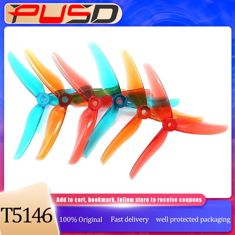 2쌍의 T-모터 T5146 5146 5인치 3블레이드  - Fpv Drone Motor 리뷰 및 가격