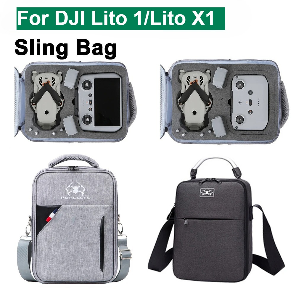 DJI Lito 1/Lito X1 휴대용 싱글 숄더백  - Fpv Drone Bag 리뷰 및 가격